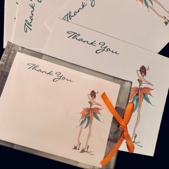 20 Sunflower Diva handmade “Thank You” notecards - Picture 1 of 4